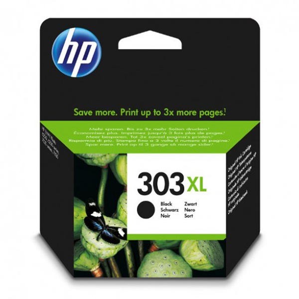 E-shop HP originál ink T6N04AE, HP 303XL, black, 600str., high capacity, HP ENVY Photo 6230, 7130, 7134, 7830, čierna