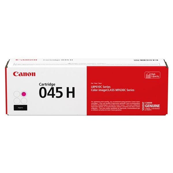 E-shop Canon originál toner 045HM, magenta, 2200str., 1244C002, high capacity, Canon LBP613Cdw, 611Cn, MFP635Cx, 633Cdw, 631Cn, O, purpurová