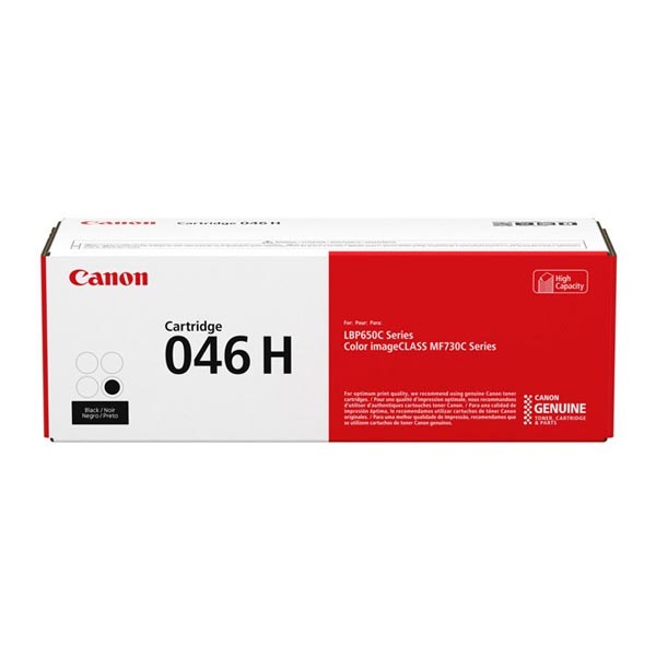 E-shop Canon originál toner 046HBK, black, 6300str., 1254C002, high capacity, Canon LBP654Cx, 653Cdw, MFP735Cx, 634Cdw, 632Cdw, O, čierna