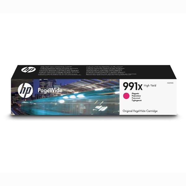 E-shop HP originál ink M0J94AE, HP 991X, magenta, 16000str., HP HP PageWide Pro 750dw, MFP 772dn, MFP 777z, purpurová