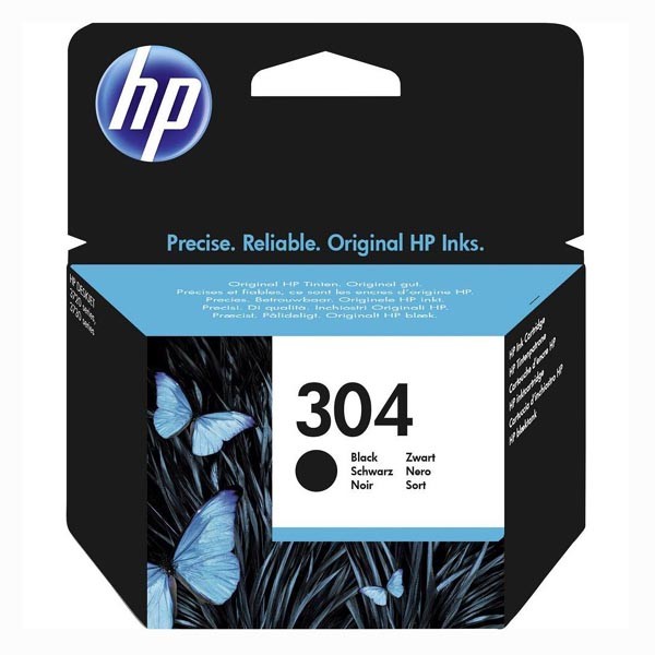 E-shop HP originál ink N9K06AE#301, HP 304, black, blister, 120str., HP DeskJet 2620,2630,2632,2633,3720,3730,3732,3735, čierna