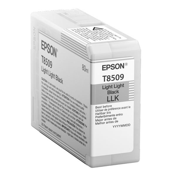 E-shop Epson originál ink C13T850900, light black, 80ml, Epson SureColor SC-P800, light black