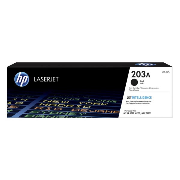 E-shop HP originál toner CF540A, black, 1400str., HP 203A, HP Color LaserJet Pro M254, M280, M281, O, čierna