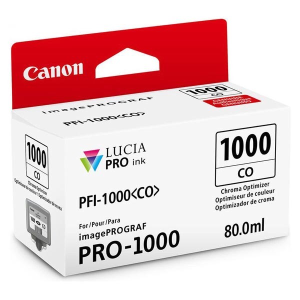 E-shop Canon originál ink optimiser 0556C001, chroma optimiser, 680str., 80ml, PFI-1000CO, Canon imagePROGRAF PRO-1000, azurová