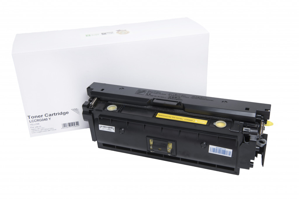 E-shop Canon kompatibilná tonerová náplň 0454C001, CRG040, 5400 listov (Orink white box), žltá