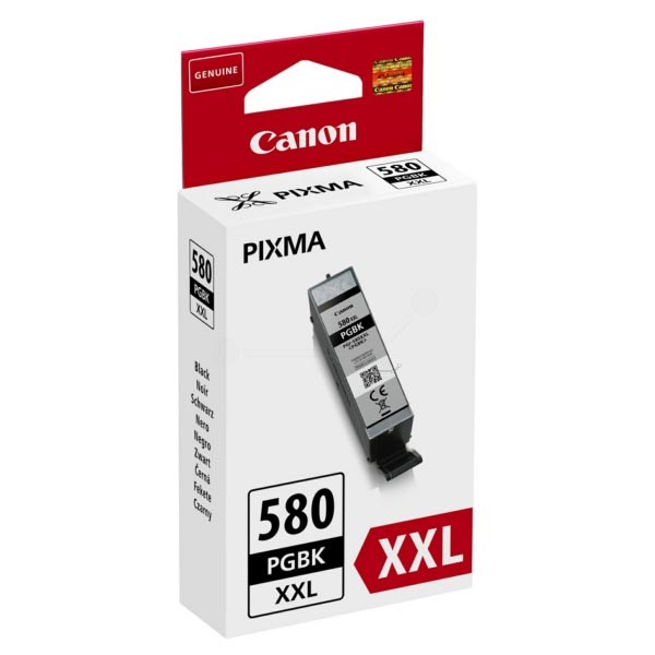 E-shop Canon originál ink PGI-580PGBK XXL, black, 25.7ml, 1970C001, very high capacity, Canon PIXMA TR7550, TR8550, TS6150, TS8150, TS915, čierna