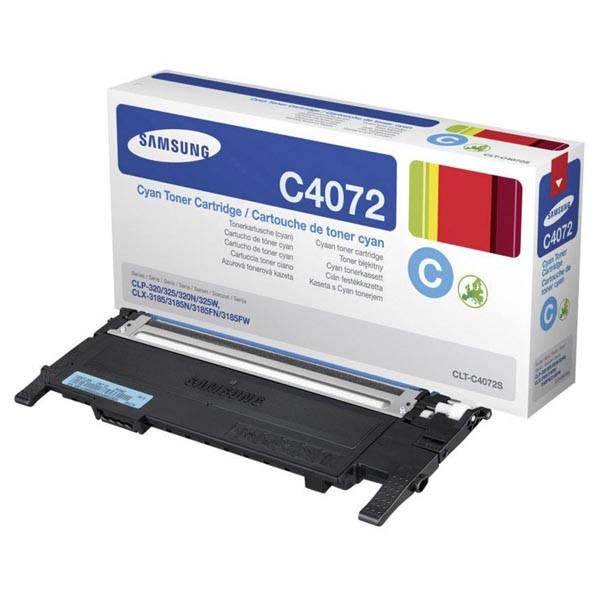HP originál toner ST994A, CLT-C4072S, cyan, 1000str., C4072S, Samsung CLP-320, 325, CLX-3180, 3185, O, azurová