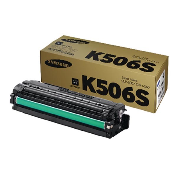 HP originál toner SU180A, CLT-K506S, black, 2000str., K506S, Samsung CLP-680, CLX-6260, O, čierna