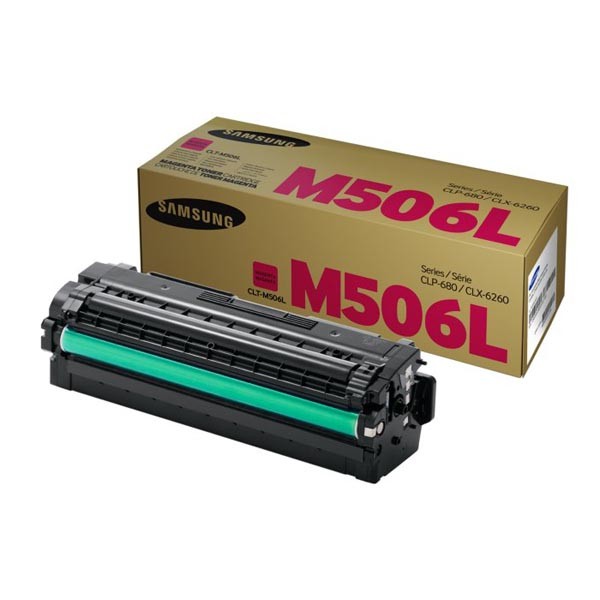 E-shop HP originál toner SU305A, CLT-M506L, magenta, 3500str., M506S, high capacity, Samsung CLP-680DW, CLX-6260FD, O, purpurová