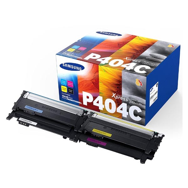 E-shop HP originál toner SU365A, CLT-P404C, CMYK, 1500, 3*1000str., P404C, 4 pack, Samsung XPRESS C430W, SL-C480W, MULTIXPRESS C9252NA, O