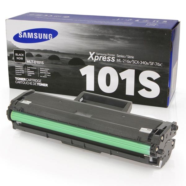 E-shop HP originál toner SU696A, MLT-D101S, black, 1500str., 101S, Samsung ML 2160, 2165, SCX 3400, 3405, SF 760P, O, čierna