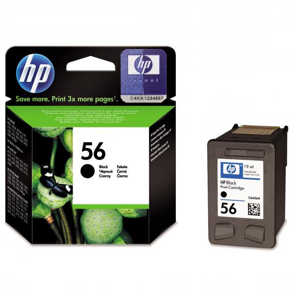 E-shop HP originál ink C6656AE, HP 56, black, 520str., 19ml, HP DeskJet 450, 5652, 5150, 5850, psc-7150, OJ-6110, čierna