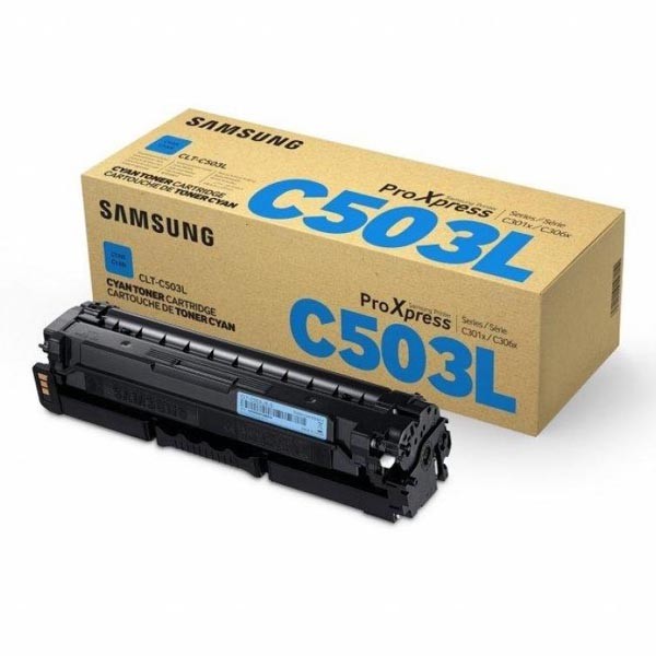 E-shop HP originál toner SU014A, CLT-C503L, cyan, 5000str., C503L, high capacity, Samsung ProXpress C3060FR, C3010ND, O, azurová