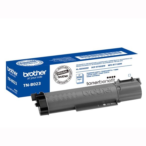 E-shop Brother originál toner TNB023, black, 2000str., Brother DCP-B7520DW, HL-B2080DW, MFC-B7715DW, O, čierna