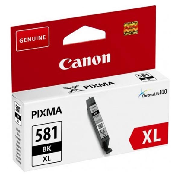 E-shop Canon originál ink CLI-581BK XL, black, 8,3ml, 2052C001, Canon PIXMA TR7550,TR8550,TS6150,TS6151,TS8150,TS8151, čierna