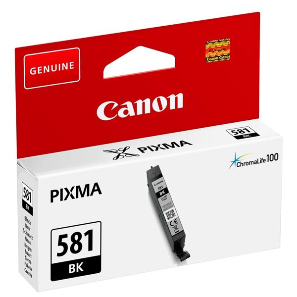 E-shop Canon originál ink CLI581 BK, black, 5,6ml, 2106C001, Canon PIXMA TR7550, TR8550, TS6150, TS6151, TS8150, TS81, čierna