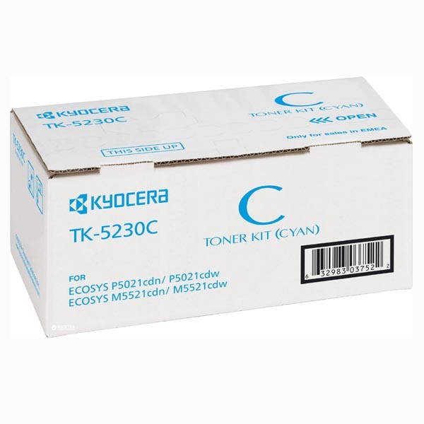 E-shop Kyocera originál toner TK-5230C, cyan, 2200str., 1T02R9CNL0, Kyocera M5521cdn,M5521cdw, P5021cd,P5021cdw, O, azurová