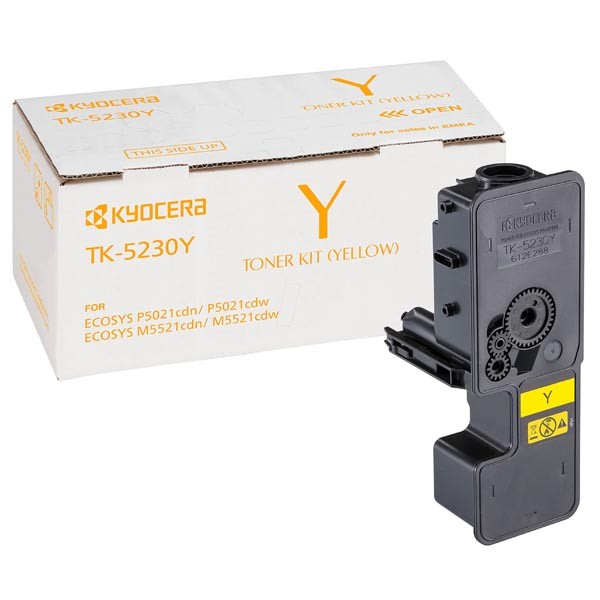 E-shop Kyocera originál toner TK-5230Y, yellow, 2200str., 1T02R9ANL0, Kyocera M5521cdn,M5521cdw, P5021cd,P5021cdw, O, žltá