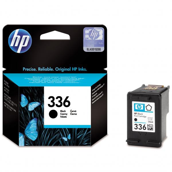 E-shop HP originál ink C9362EE, HP 336, black, 210str., 5ml, HP Photosmart 325, 375, 8150, C3180, DJ-5740, 6540, čierna