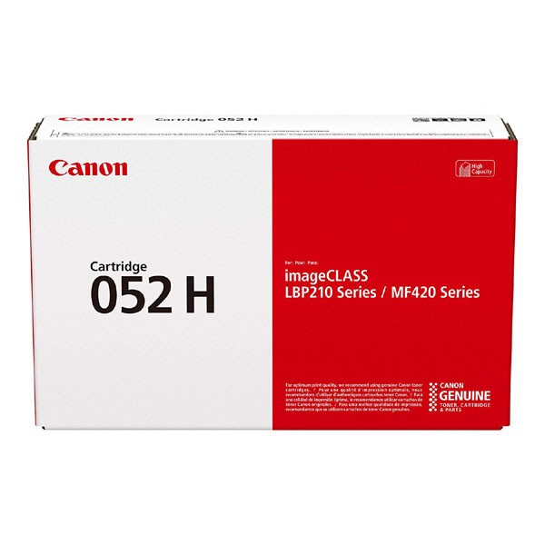 E-shop Canon originál toner 052H, black, 9200str., 2200C002, high capacity, Canon LBP212dw,214dw,215x, MF421dw,426dw,428x,429x, O, čierna