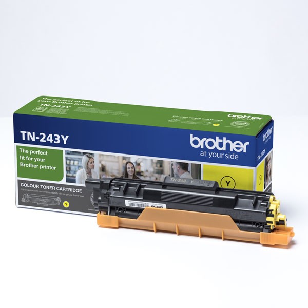 Brother originál toner TN243Y, yellow, 1000str., Brother DCP-L3500, MFC-L3730, MFC-L3740, MFC-L3750, O, žltá