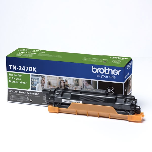 Brother originál toner TN247BK, black, 3000str., Brother DCP-L3510CDW, DCP-L3550CDW, HL-L3210CW,HL-L3270CDW, O, čierna