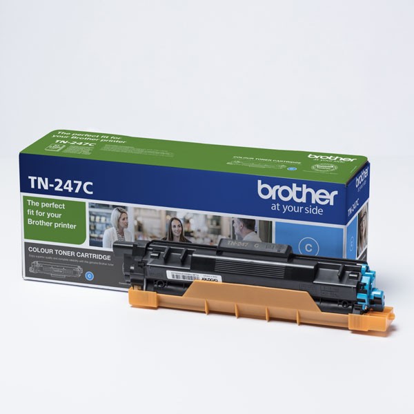 E-shop Brother originál toner TN247C, cyan, 2300str., Brother DCP-L3510CDW, DCP-L3550CDW, HL-L3210CW,HL-L3270CDW, O, azurová