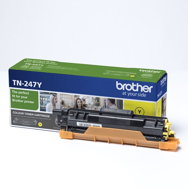 E-shop Brother originál toner TN247Y, yellow, 2300str., Brother DCP-L3510CDW, DCP-L3550CDW, HL-L3210CW,HL-L3270CDW, O, žltá