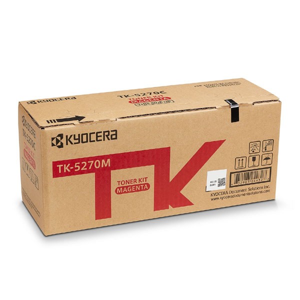 E-shop Kyocera originál toner TK-5270M, magenta, 6000str., 1T02TVBNL0, Kyocera ECOSYS M6230cidn, M6630cidn, P6230cdn, O, purpurová