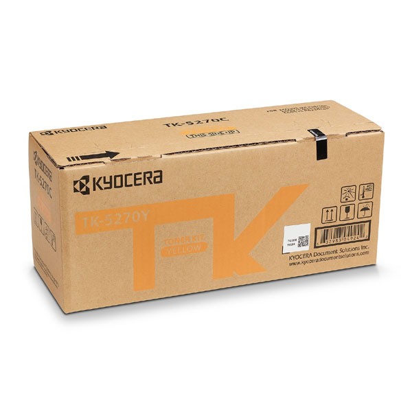 E-shop Kyocera originál toner TK-5270Y, yellow, 6000str., 1T02TVANL0, Kyocera ECOSYS M6230cidn, M6630cidn, P6230cdn, O, žltá