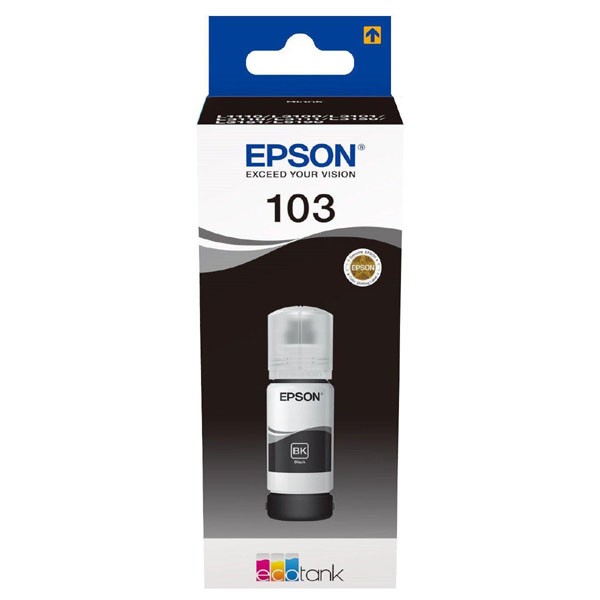 E-shop Epson originál ink C13T00S14A, 103, black, 65ml, Epson EcoTank L3151, L3150, L3111, L3110, čierna