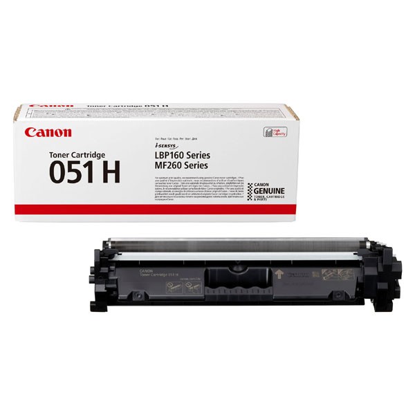 Canon originál toner CRG051H, black, 4100str., 2169C002, high capacity, Canon LBP162dw, MF269dw, MF267dw, MF264dw, O, čierna