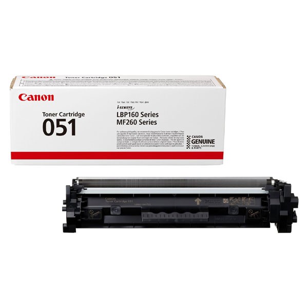 Canon originál toner CRG051, black, 1700str., 2168C002, Canon LBP162dw, MF269dw, MF267dw, MF264dw, O, čierna