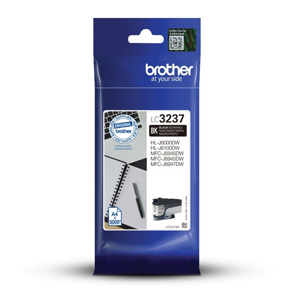 E-shop Brother originál ink LC-3237BK, black, 3000str., Brother MFC-J5945DW, MFC-J6945DW, MFC-J6947DW, čierna