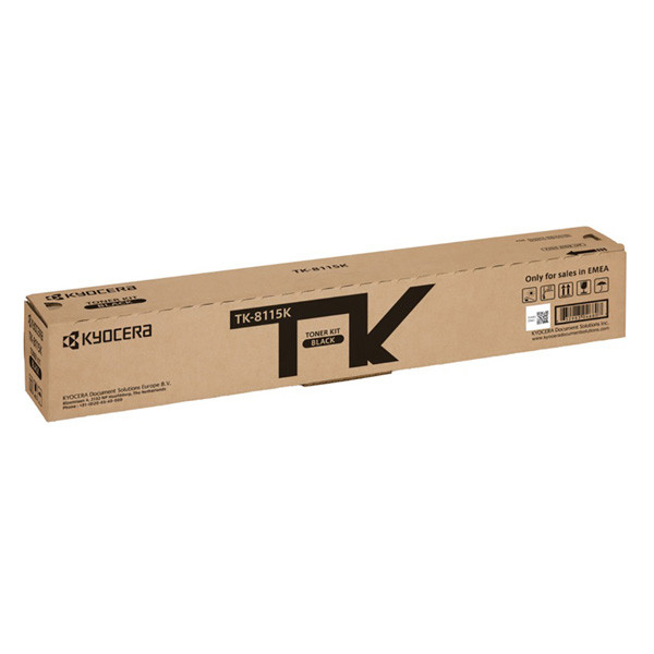 E-shop Kyocera originál toner 1T02P30NL0, black, 12000str., TK-8115K, Kyocera ECOSYS M8124cidn, M8130cidn, O, čierna