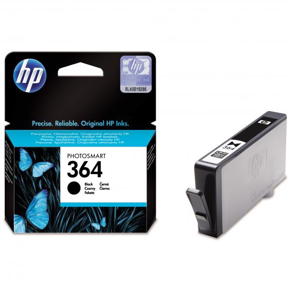E-shop HP originál ink CB316EE, HP 364, black, blister, 250str., HP Photosmart B8550, C5380, D5460, čierna