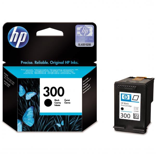 HP originál ink CC640EE, HP 300, black, 200str., 4ml, HP DeskJet D2560, F4280, F4500