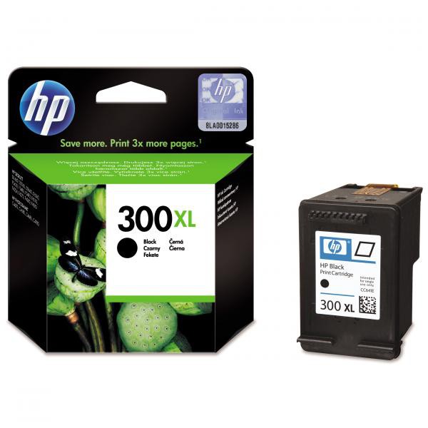 HP originál ink CC641EE, HP 300XL, black, 600str., 12ml, HP DeskJet D2560, F4280, F4500