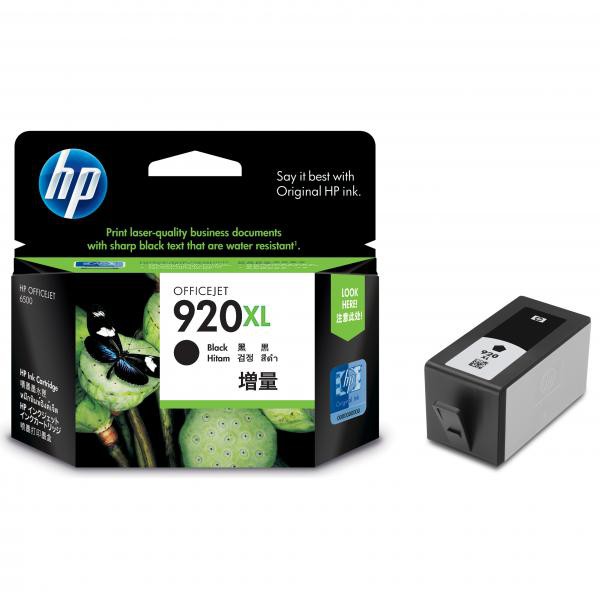 E-shop HP originál ink CD975AE, HP 920XL, black, 1200str., HP Officejet, čierna