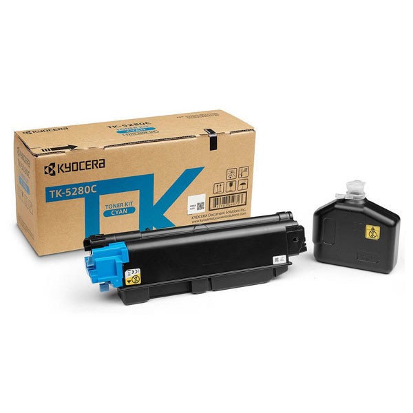 E-shop Kyocera originál toner TK-5280C, cyan, 11000str., 1T02TWCNL0, Kyocera ECOSYS M6235cidn, O, azurová