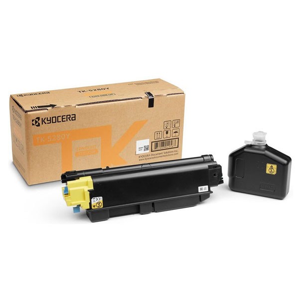 Kyocera originál toner TK-5280Y, yellow, 11000str., 1T02TWANL0, Kyocera ECOSYS M6235cidn, O, žltá