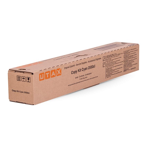 E-shop Utax originál toner 662510011, cyan, 6000str., Utax 2550ci, O, azurová