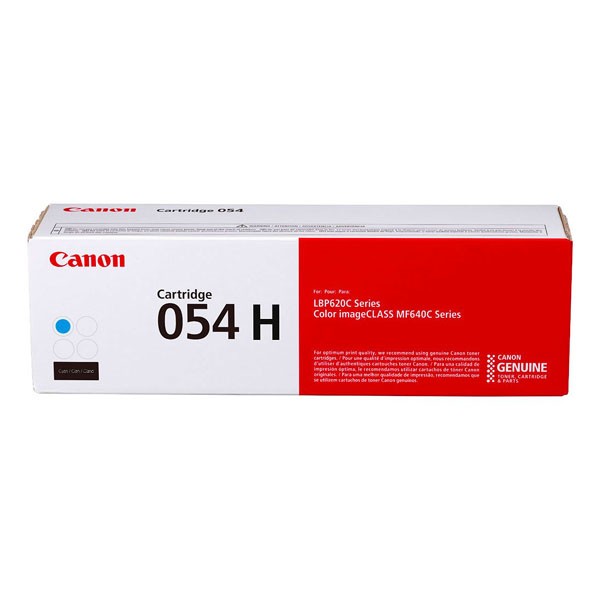 E-shop Canon originál toner 054HC, cyan, 2300str., 3027C002, high capacity, Canon i-SENSYS LBP621Cw, 623Cdw, MF641Cw, 643Cdw, 645Cx, O, azurová