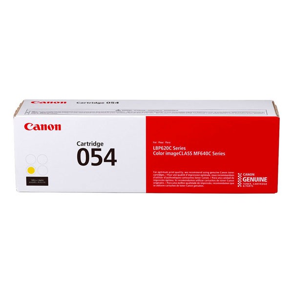 E-shop Canon originál toner 054Y, yellow, 1200str., 3021C002, Canon i-SENSYS LBP621Cw, 623Cdw, MF641Cw, 643Cdw, 645Cx, O, žltá