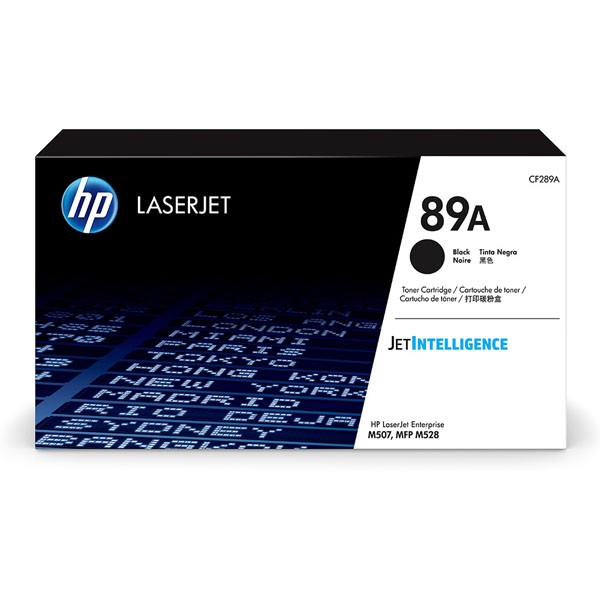 E-shop HP originál toner CF289A, black, 5000str., HP 89A, HP LJ Enterprise M507, MFP M528, Managed E50145dn, O, čierna