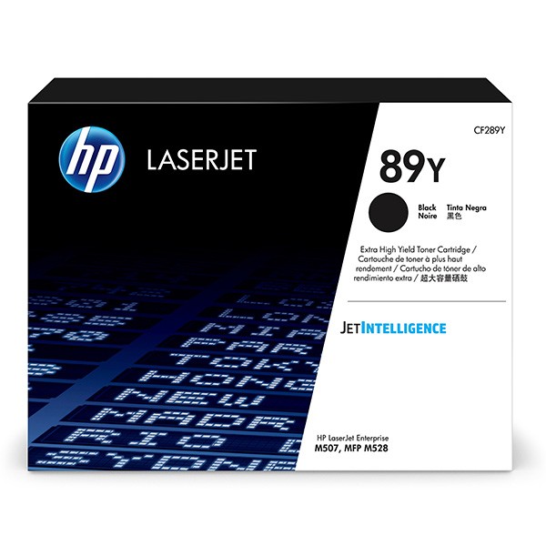 HP originál toner CF289Y, black, 20000str., HP 89Y, extra high capacity, HP LJ Enterprise M528, M507, Managed E50145dn, O, čierna