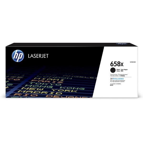 E-shop HP originál toner W2000X, black, 33000str., HP 658X, high capacity, HP Color LaserJet Enterprise M751 Series, O, čierna