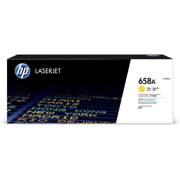 E-shop HP originál toner W2002A, yellow, 6000str., HP 658A, HP Color LaserJet Enterprise M751 Series, O, žltá