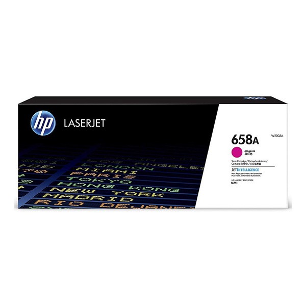 HP originál toner W2003A, magenta, 6000str., HP 658A, HP Color LaserJet Enterprise M751 Series, O, purpurová