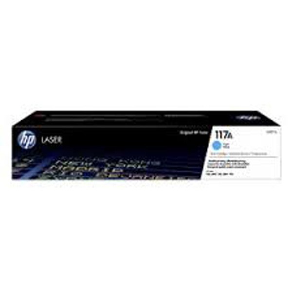 E-shop HP originál toner W2071A, cyan, 700str., HP 117A, HP Color Laser 150, MFP 178, MFP 179, O, azurová